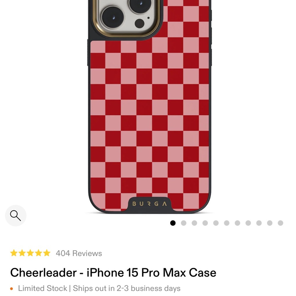 iPhone 15 Pro Max Elite Burga Case
